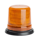 AEB LED Flitslicht Oranje 3 - Puntsbevestiging 12V 24V Zwaailamp R65 R10 IP65 - VCTparts.nl