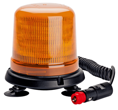 AEB LED Flitslicht Oranje Magnetisch 12V 24V R65 R10 IPX5 Zwaailamp met Zuignappen