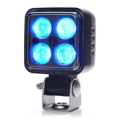 AEB LED Veiligheidslicht Blauw voor Heftruck met Stroboscoop en Zwaailicht Spotprojectie 12 - 70V - VCTparts.nl