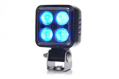 Sécurité LED Bleu clair pour chariot élévateur et projection de point de lumière clignotante 12-70V