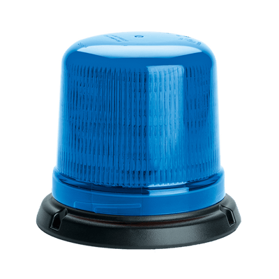 AEB Stroboscoop Zwaailicht LED 3-Puntsbevestiging 12-24V Blauw Voor Hulpdiensten