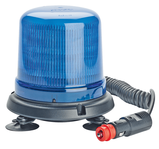 AEB Stroboscoop Zwaailicht LED Magnetisch 12 - 24V Blauw Voor Hulpdiensten - VCTparts.nl