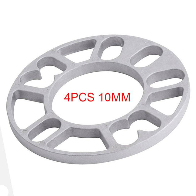 VCTparts Aluminium Spoorverbreders 10mm Wiel Spacers Plaat (4 stuks) Multisteek 4X100 4X114.3 5X100 5X108 5X114.3 5X120 NORGOS 2