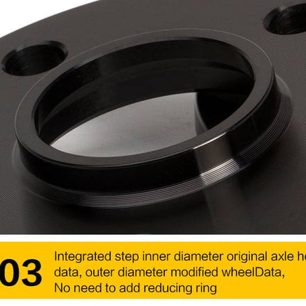 VCTparts Aluminium Spoorverbreders 15mm Wiel Spacers Adapter (2 stuks) 5x10 0/5x112 CB 57.1mm voor Volkswagen Audi NORGOS 6