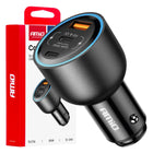 AMiO AMiO Auto Lader 95W USB - C en USB - A 12 - 24V - Snellader met Power Delivery en Quick Charge voor Auto en Truck AMiO 1