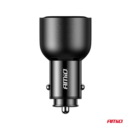 AMiO AMiO Auto Lader 95W USB - C en USB - A 12 - 24V - Snellader met Power Delivery en Quick Charge voor Auto en Truck AMiO 5
