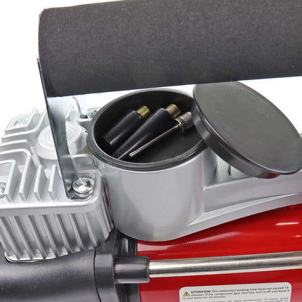 AMiO AMiO Autocompressor 2-cilinder 12V Acomp-04 - Krachtige Bandenpomp voor Auto AMiO 2