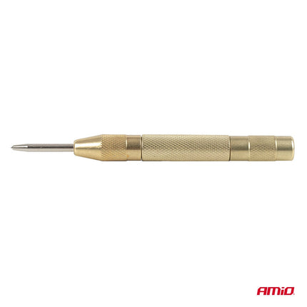 AMiO AMiO Automatische Centerpunt 130mm Koolstofstaal - Center Punch voor Metaal, Hout en Kunststof Boorpositie Markeren AMiO 10