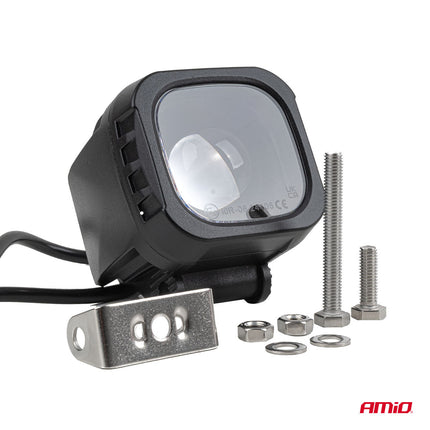 AMiO AMiO Blue Arrow Heftruck Veiligheidslamp Opbouw 15W 10 - 80V Blauw LED - Richtingspijl Safety Light Industriële Voertuigen en Magazijn Veiligheid AMiO 2