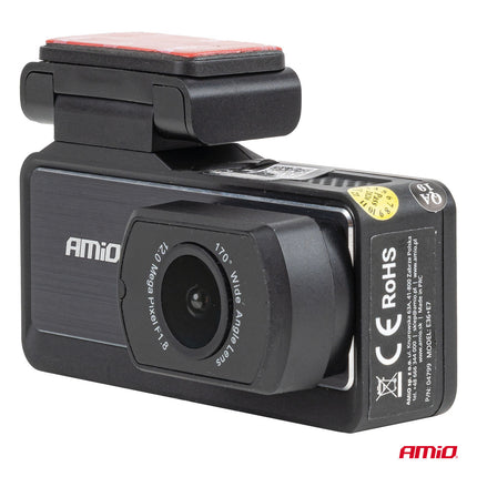 AMiO AMiO Dashcam Voor en Achter 1K WLAN – Dual Camera Full HD 1080P WiFi – 256GB Ondersteuning – Parking Mode G Sensor Nachtmodus AMiO 5