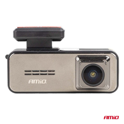 AMiO AMiO Dashcam Voor en Achter 4K + 2K WLAN – UHD Dual Camera 3840x2160 2560x1440 WiFi – 512GB Ondersteuning – 3.2” Display G Sensor Parking Mode AMiO 4