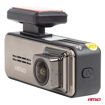AMiO AMiO Dashcam Voor en Achter 4K + 2K WLAN – UHD Dual Camera 3840x2160 2560x1440 WiFi – 512GB Ondersteuning – 3.2” Display G Sensor Parking Mode AMiO 5