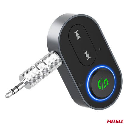 AMiO AMiO Draadloze Mini Audio Bluetooth Receiver Ontvanger – 3.5mm AUX Jack Muziekstreaming Handsfree AMiO 6