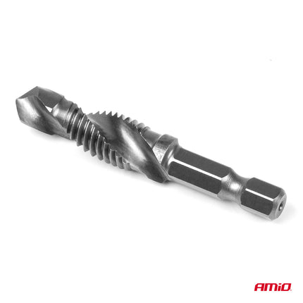 AMiO AMiO Draadtapboren Set 6-delig M3-M10 HSS - Combinatieboor voor Metaal Aluminium en Kunststof AMiO 3