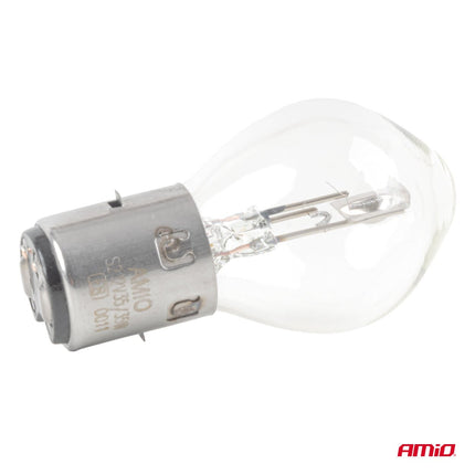 AMiO AMiO Halogeenlamp S2 12V 35/35W BA20d Voor Scooter en Motor Koplamp (1 stuk) AMiO 5