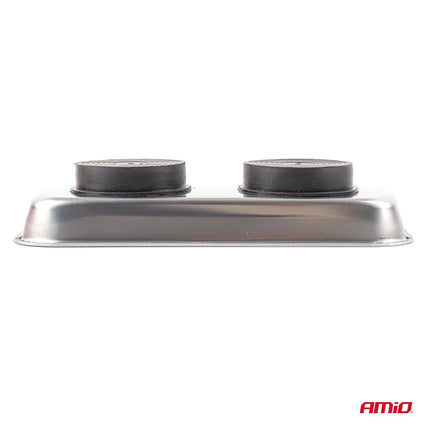 AMiO AMiO Magnetische Onderdelenbak RVS 150x65x27mm Rechthoekige Magneetschaal AMiO 5