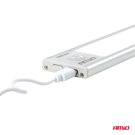 AMiO AMiO Oplaadbare Magnetische Sensor LED Lamp Klein 1.2W 1000mAh – Draadloze Bewegingssensor Verlichting USB-C Kast Gang AMiO 9