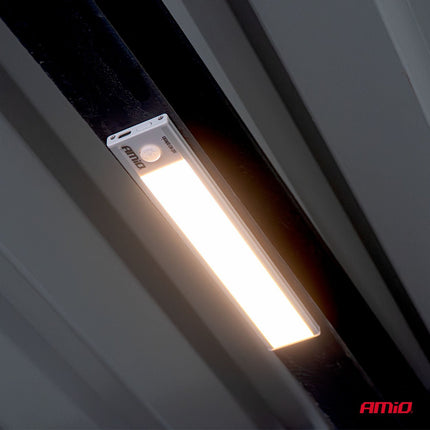 AMiO AMiO Oplaadbare Magnetische Sensor LED Lamp Klein 1.2W 1000mAh – Draadloze Bewegingssensor Verlichting USB-C Kast Gang AMiO 2