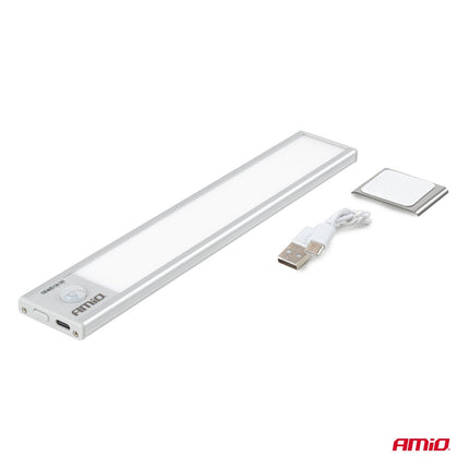 AMiO AMiO Oplaadbare Magnetische Sensor LED Lamp Klein 1.2W 1000mAh – Draadloze Bewegingssensor Verlichting USB-C Kast Gang AMiO 6