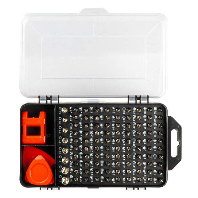 AMiO AMiO Precisie Schroevendraaierset 115-delig - Complete Reparatieset met Bits Pincet en Accessoires in Koffer AMiO 1