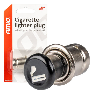 AMiO Sigarettenaansteker Plug 12V – Auto Aansteker Element Vervanging – Universeel 12V Stopcontact