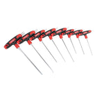 AMiO AMiO T-Greep Inbussleutel Set 8-delig CR-V Haakse Inbussleutels 2-10mm Imbus Hey Key AMiO 1