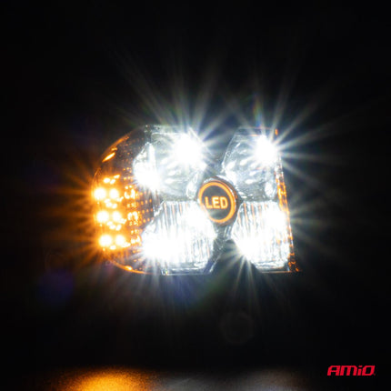 AMiO AMiO Werklamp 60W – 6000Lm 6500K Wit Oranje – Spot LED 9 - 36V IP67 Multifunctioneel AWL66 AMiO 2