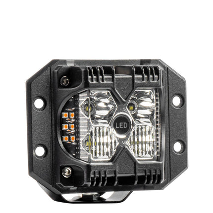 AMiO AMiO Werklamp 60W – 6000Lm 6500K Wit Oranje – Spot LED 9 - 36V IP67 Multifunctioneel AWL66 AMiO 1