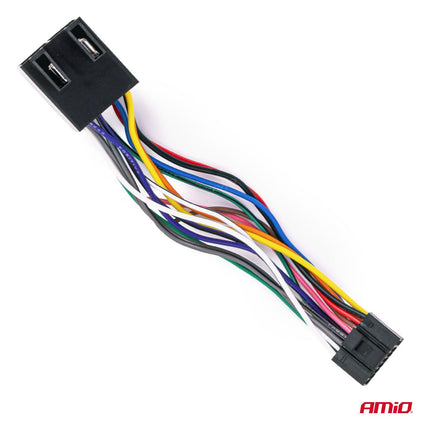 AMiO Android ISO Radio Adapter 12V 5A CCA – Universele Verloopstekker voor Autoradio en Multimedia Systeem - VCTparts.nl