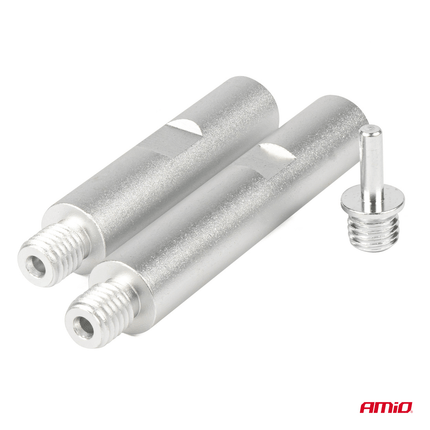 AMiO Auto Polijst Schijven Complete Set (15 stuks) Rood - Geel - Zwart - VCTparts.nl