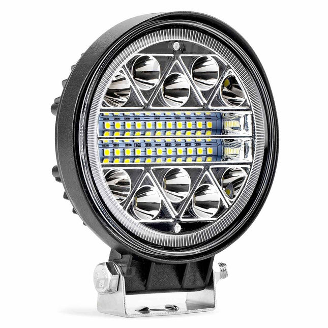AMiO AWL16 Werklamp Verstraler Spot Rond 26LED 9 - 36v 6000K Wit - VCTparts.nl