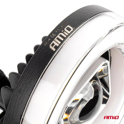 AMiO AWL58 LED Werkverlichting 45W 6500K 8000lm 9 - 36V - Robuuste Verlichting Rond - VCTparts.nl