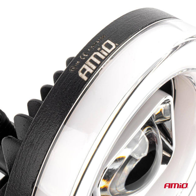 AMiO AWL58 LED Werkverlichting 45W 6500K 8000lm 9 - 36V - Robuuste Verlichting Rond - VCTparts.nl