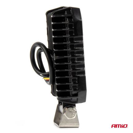 AMiO AWL68 LED Werkverlichting 54W 6500K 10000lm 9 - 36V - IP67 SPOT Verlichting Vierkant - VCTparts.nl