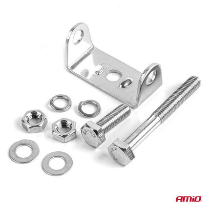 AMiO AWL69 LED Werkverlichting 54W 6500K 10000lm 9 - 36V - IP67 SPOT Verlichting Rond - VCTparts.nl