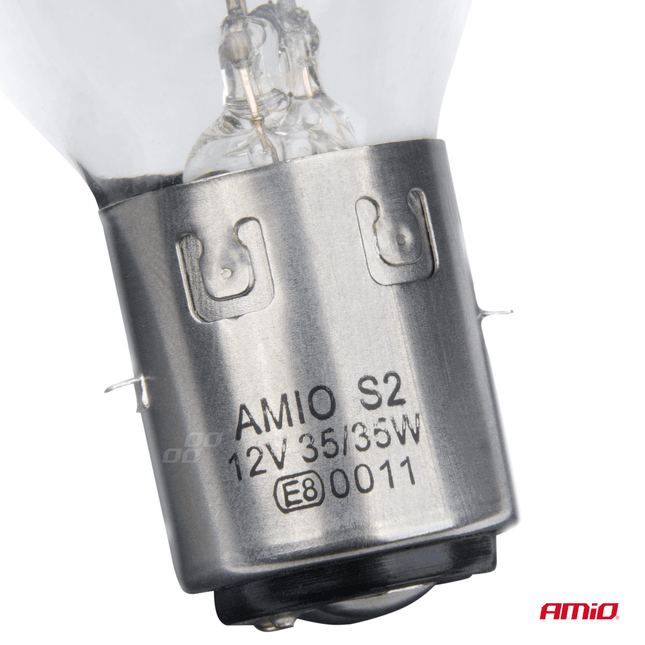 AMiO BA20D Halogeen 12V 35W S2 Wit [Koplamp - Dagrijverlichting] - VCTparts.nl