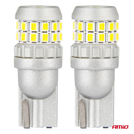 AMiO CANBUS LED - lampen T10 W5W 30SMD 2016 Wit 12V/24V - VCTparts.nl