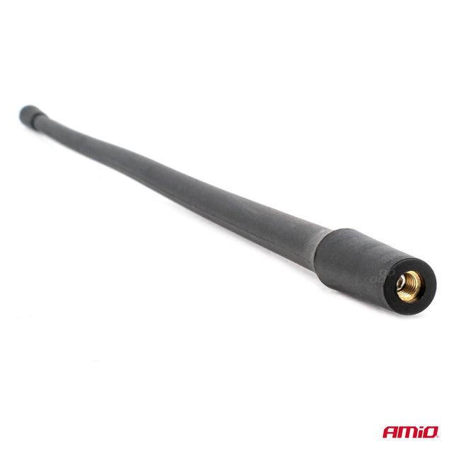 AMiO Car Antenna Mast ANTM12 – Weerbestendige Auto Antenne van 33 cm met Adapters voor Universele Installatie - VCTparts.nl