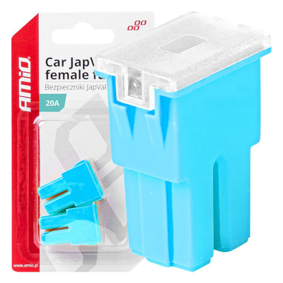AMiO Car JapVal PAL Female zekering 20A - Japanse auto zekering