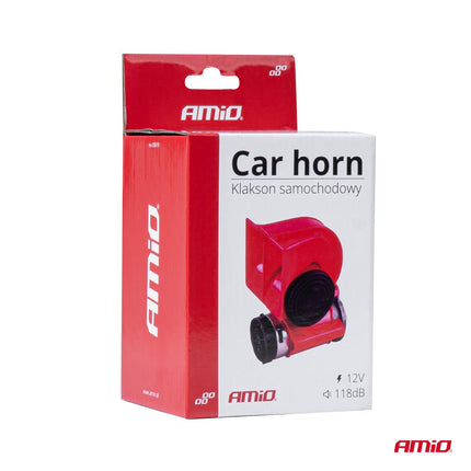 AMiO AMiO Claxon Toeter 12V met Compressor en Relais - 118dB Krachtige Fanfare Luchthoorn AMiO 7