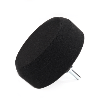 AMiO Auto Polijst Schuimborstels voor Boormachine (3 stuks) M14 (125mm) Rood-Wit-Zwart - VCTparts.nl