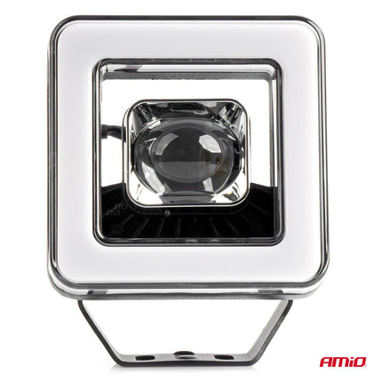 AMiO AWL57 LED Werkverlichting 45W 6500K 8000lm 9-36V - Robuuste Verlichting Vierkant - VCTparts.nl