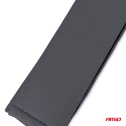 AMiO Gordelbeschermhoes voor Schouder Donker Grijs / Carbon  (2 stuks) [gordelhoes - gordelband] - VCTparts.nl