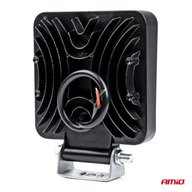 AMiO Krachtige Werklamp AWL37 48 LED SPOT 9-36V Verstraler Spot Robuust Offroad - VCTparts.nl