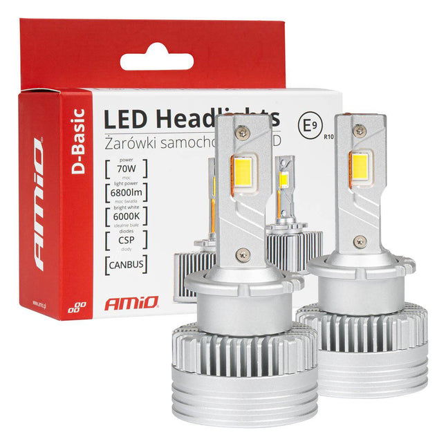 AMiO LED Koplampen D-Basic-serie D4S/D4R Dimlichten Wit - VCTparts.nl