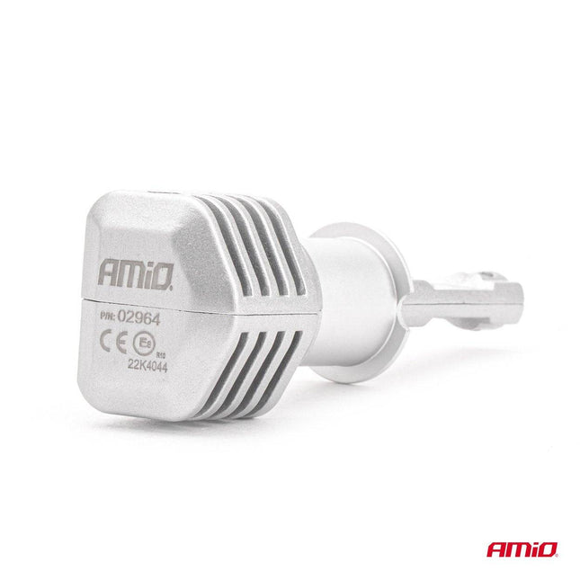 AMiO LED Koplampen X1-serie H3 Dimlichten Wit - VCTparts.nl