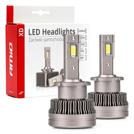 AMiO LED Koplampen XD-serie D2S/D2R – Krachtige LED Dimlichten in Helder Wit - VCTparts.nl