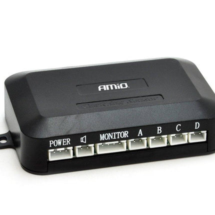 AMiO Parkeerhulpsysteem TFT02 43 inch met HD-308-LED en 4 Sensoren Wit - VCTparts.nl