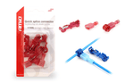 AMiO T-Type Snelsluitende Connector (05-1mm) 10A Blisterverpakking Rood (5 sets) - VCTparts.nl