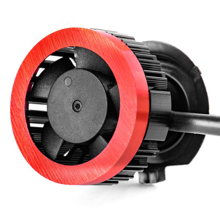 AMiO Dimlicht LED H7/H18 Koplampen 6000k Wit met Ventilator (set) [Witte koplampen - Witte Dimlichten] - VCTparts.nl